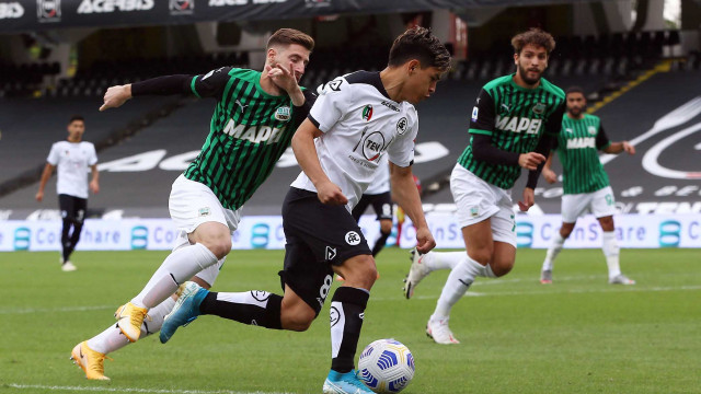 SPEZIA - SASSUOLO 27-09-2020 KEVIN AGUDELO TASSONE/SILPRESS