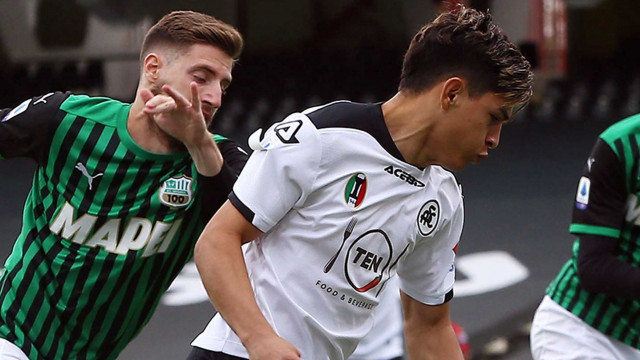 SPEZIA - SASSUOLO 27-09-2020 KEVIN AGUDELO TASSONE/SILPRESS