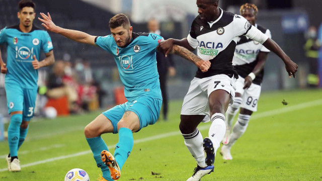 UDINESE-SPEZIA 30-09-2020 JULIAN CHABOT. TASSONE/SILPRESS