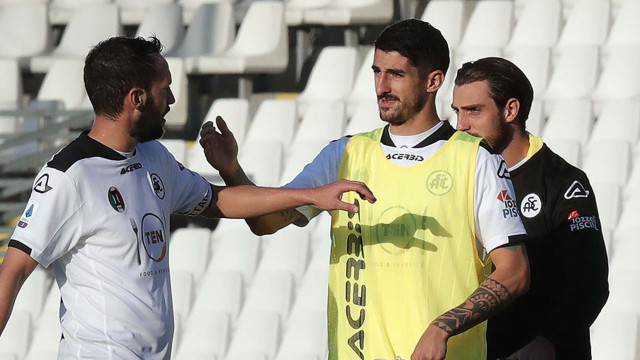 SPEZIA - FIORENTINA 18-10-2020 ESULTANZA. TASSONE/SILPRESS