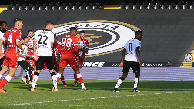 SPEZIA - FIORENTINA 18-10-2020 GOL DI DIEGO FARIAS. TASSONE/SILPRESS