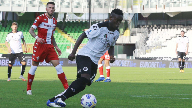 SPEZIA - FIORENTINA 18-10-2020 GYASI. TASSONE/SILPRESS