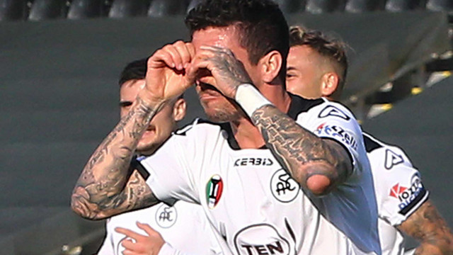 SPEZIA - FIORENTINA 18-10-2020 ESULTANZA DIEGO FARIAS. TASSONE/SILPRESS