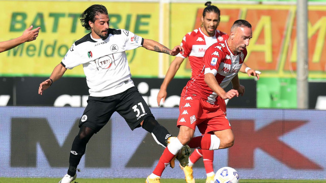 SPEZIA - FIORENTINA 18-10-2020 DANIELE VERDE E FRANCK RIBERY. TASSONE/SILPRESS