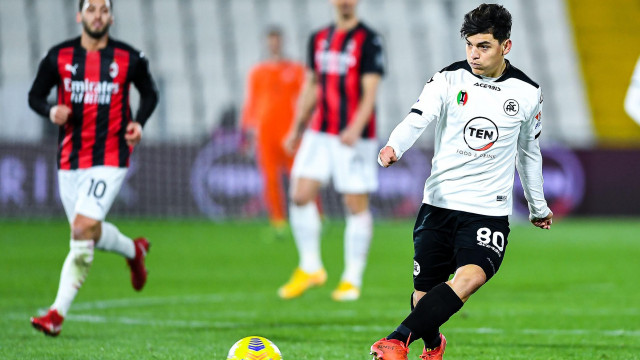 SPEZIA-MILAN 13-02-2021 Kevin AndrŽs Agudelo. TASSONE/SILPRESS