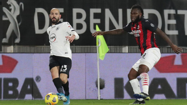 SPEZIA-MILAN 13-02-2021 RICCARDO SAPONARA.TASSONE/SILPRESS