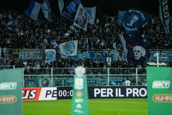 Mandatory Credit: Photo by Marco Zac/ZUMA Press Wire/Shutterstock (15630086x)
Pescara's Supporters during the Serie BKT match between Pescara and Avellino at Stadio Adriatico ''Giovanni Cornacchia'' on October 28, 2025 in Pescara, Italy.
Pescara V Avellino - Serie BKT, Abruzzo, Italy - 28 Oct 2025