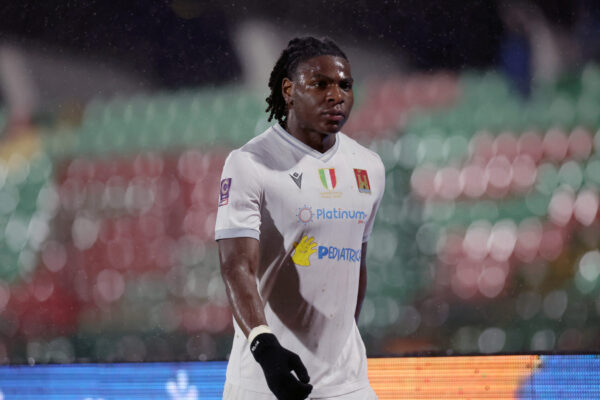 IPA69733256 - Mawete Christ (Livorno) during Italian serie C, match Ternana Calcio vs Livorno, 4 January 2026 at the Liberati stadium in Terni Italy (Photo by Luca Marchetti/LiveMedia)  during  Ternana vs Livorno, Italian football Serie C match in Terni, Italy, January 04 2026